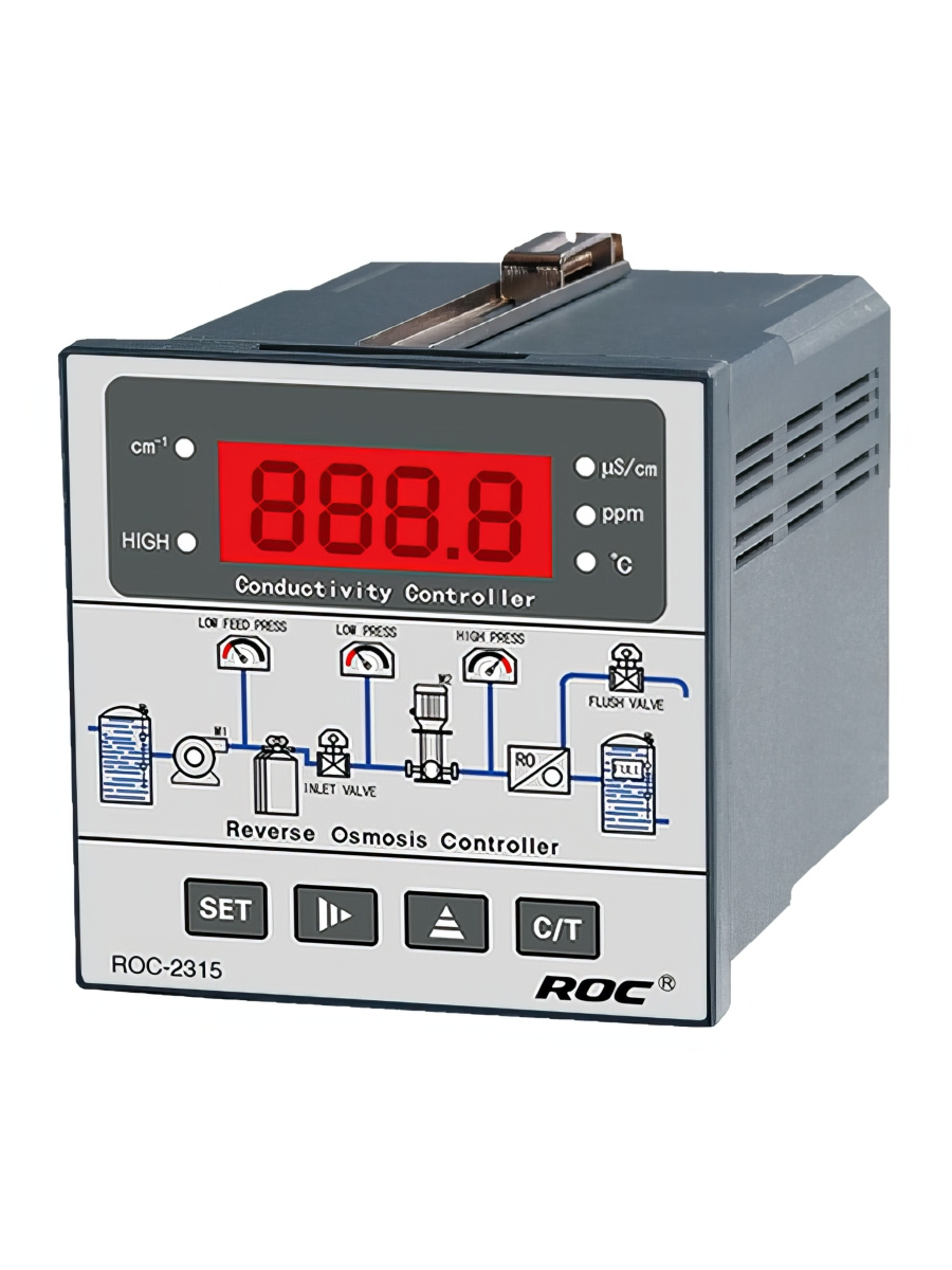CCT-7320 для RO MMC-01  позволяет точно контролировать качество очищаемой воды в промышленных системах обратного осмоса
